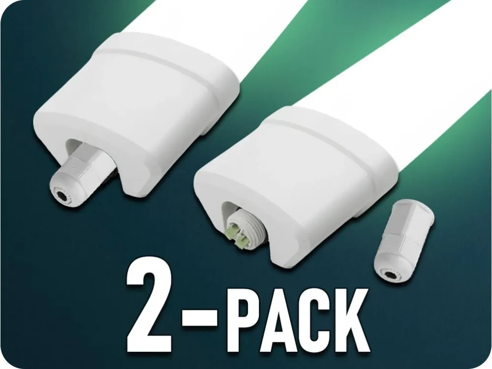 LEDOM LAMPĂ IMPERMEABILĂ 30W, 3600LM, 4000K, 65CM/2-PACK! [477606] Ofertă exclusivă
