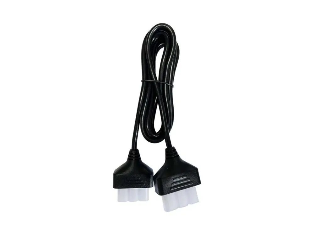 Cablu de conectare pentru corpuri de iluminat liniare 2m, 3x0.75mm², negru Calitate înaltă