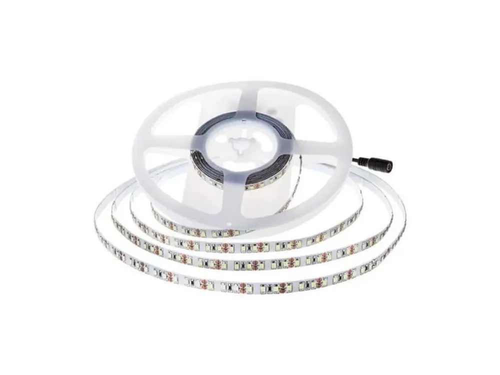 Banda LED pentru interior 8W/m, 126LED/m, IP20, 1100lm/m, 24V Doar azi