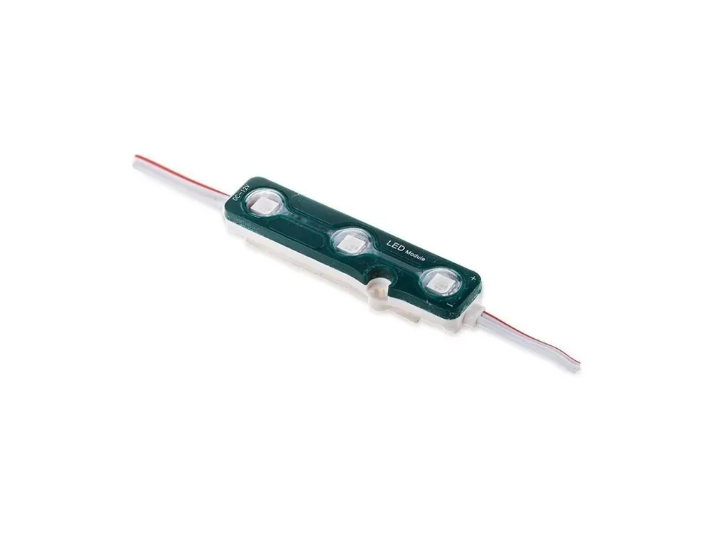 Plată securizată Modul LED SMD5050 3LED, IP67, verde