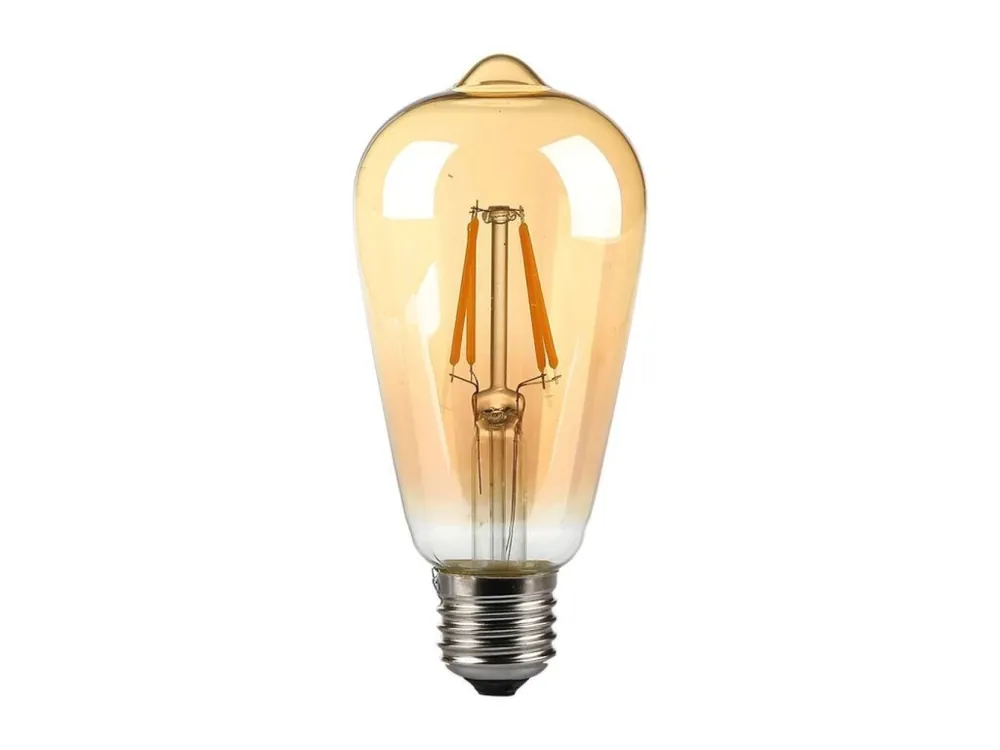 Bec LED retro E27 8W, 720lm, ST64, 2200K Reducere specială