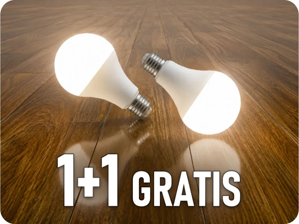Reducere specială Bec LED E27, 20W, 2452lm, A80., 1+1 gratis!