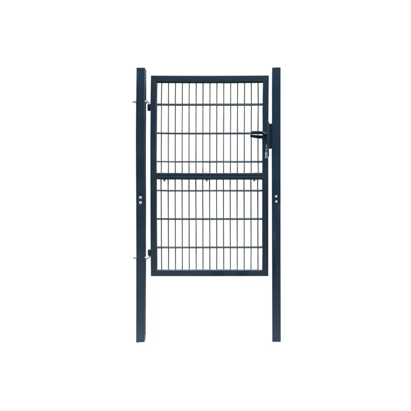 Ofertă exclusivă Poarta 2D pentru gard (simpla) 106 x 190 cm, gri antracit