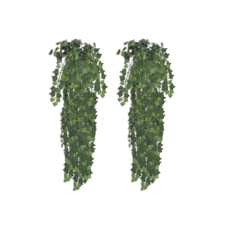 Nu rata Iedera verde artificiala, 2 tufe, 90 cm