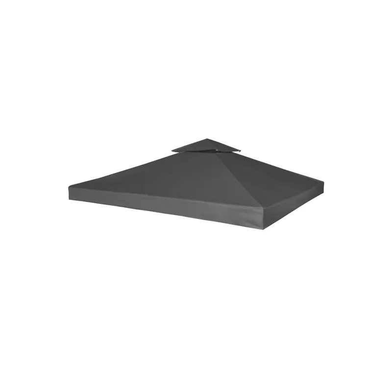 Acoperis pavilion rezistent la apa 270 g / m?/ 3 x 3 m, Gri inchis Disponibil imediat