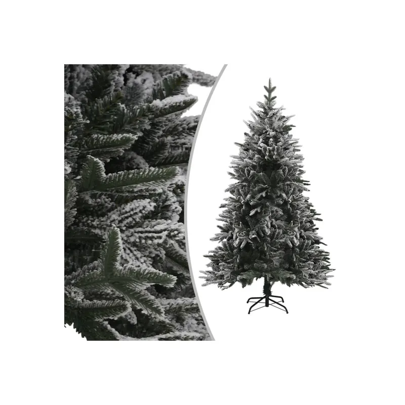 Brad de Craciun artificial cu zapada, verde, 120 cm, PVC&PE Comandă acum