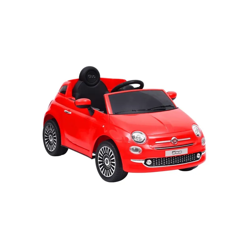 Masina electrica pentru copii Fiat 500, rosu Preț promoțional