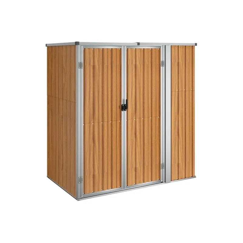 Ofertă Sopron de gradina, maro, 161x89x161 cm, otel galvanizat