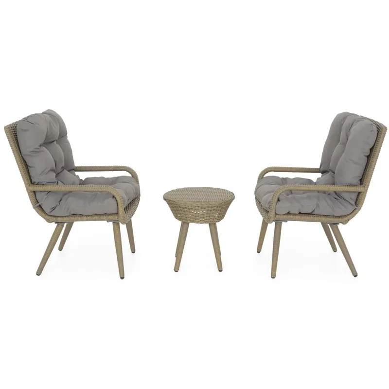 Promoție Set mobilier VERACRUZ terasa si gradina, 2 fotolii si masuta