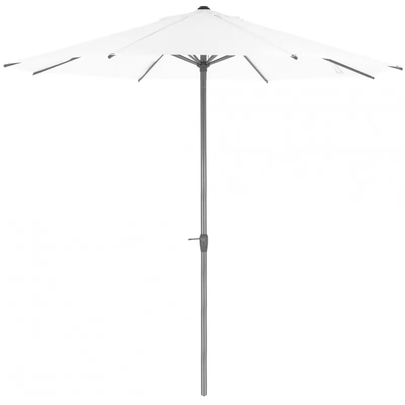 Ofertă exclusivă Umbrela rotunda CALPE, D.300cm, alb