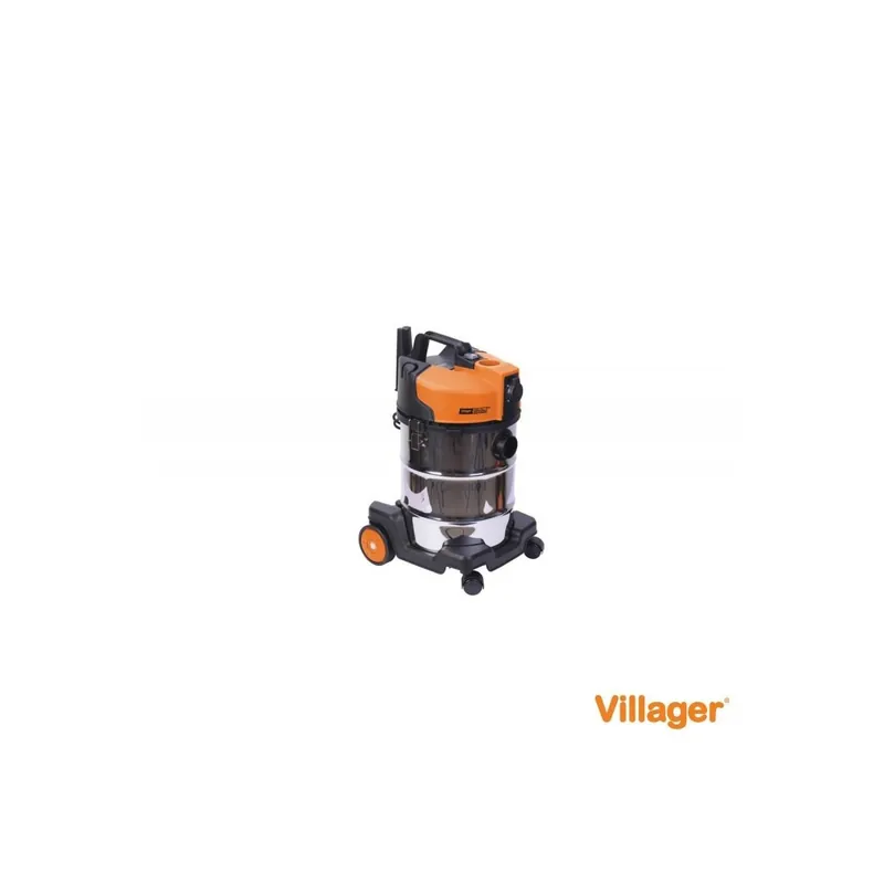 Chilipir Aspirator constructii Villager VVC 30 DWS,1200w,30 litri, Inox 066272