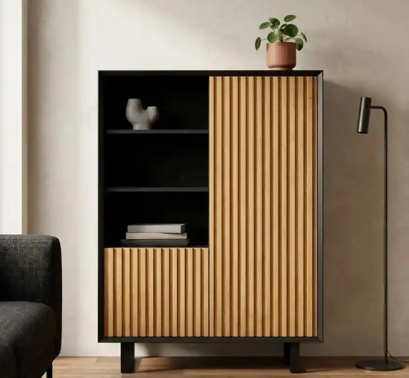 Ofertă exclusivă Bufet cu 2 usi "Slatted"